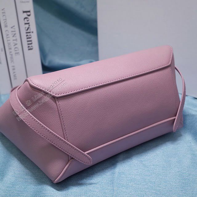Celine女包 賽琳掌紋牛皮中號手提包 Celine belt bag鯰魚包 189153  slyd2046